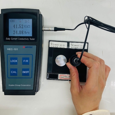 고정밀 에디 전류 테스트 장비 60KHz 디지털 에디 전류 전도성 미터