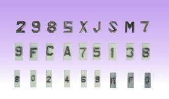 방사선 사진 부속품 엑스레이 ID 감적은 읽힌 숫자를 위한 편지 수를 지도합니다