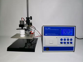 정밀 TG-100G 내장 프린터 니켈 구리 니켈 전자기 쿨로미터 두께 검사 압력 부하 50g