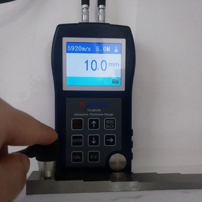 HUATEC TG-8812 고급 초음파 두께 측정기 (0.55-500mm 범위, 고정밀, 블루투스 지원)