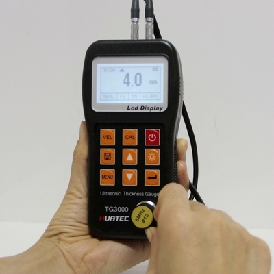 NDT 기기 LED 화면 휴대용 초음파 두께 측정기 0.75-300mm