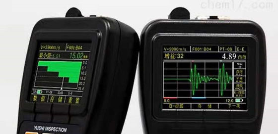 TG-5100D 고 정밀 휴대용 A-SCAN & B-SCAN OLED 디스플레이 횡단 코팅 초음파 두께 측정기