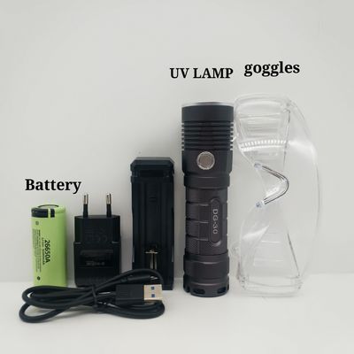 DG-30 휴대용 365nm UV LED 램프 NDT 형광 자기 입자 검사 조명