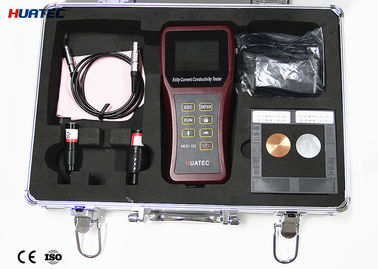 HEC-102 비철금속 휴대용 에디 전류 전기 전도성 순도 미터