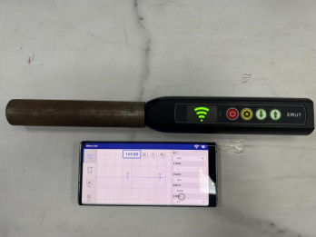 TG-14+ 온도 보상 침투 코팅 전자기 초음파 두께 측정기