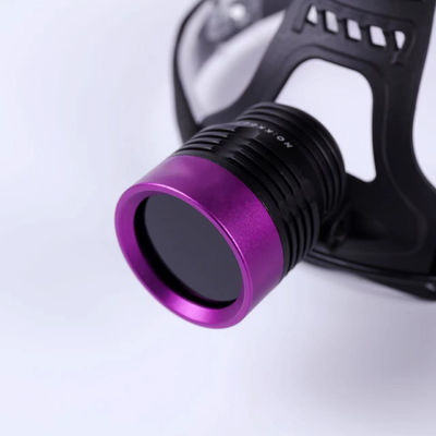 DG-90H 휴대용 헬멧 UV 램프 (핸드헬드 기능 포함) 365nm LED 자외선 램프