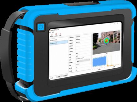 HAI-100 자동 지능형 방출 위치 음향 음원 식별 및 가스 누출 위치 음향 이미저