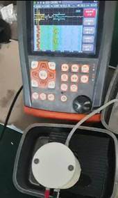 HFD-810 휴대용 초음파 테스터 400MHz 샘플링 블루투스 PDF 보고서 내보내기 방수층 검사 감지기