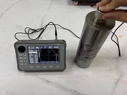 산업용 NDT를 위한 DAC/AVG 기능을 가진 FD-500mini 초소형 초음파 금속 결함 탐지기