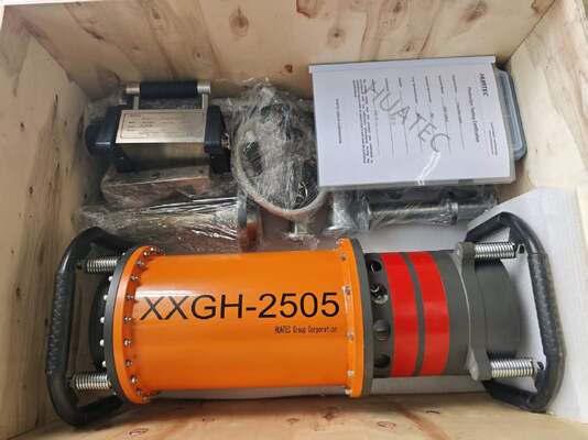 엑스레이 파이프 라인 크롤러 머신 파이프 지름 탐지 범위 Dia 400-1100mm