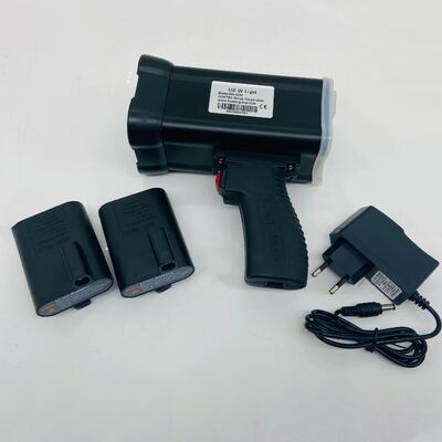 휴대용 LED-UV 라이트 듀얼 AC 직접 및 DC 배터리 작동