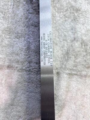 API 19mm 38mm 75mm 표준 초음파 교정 블록 (UT 테스트용 측면 드릴 구멍 포함)