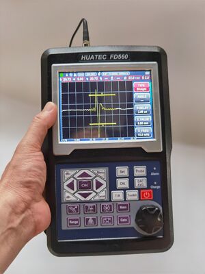 HUATEC FD560 휴대용 디지털 초음파 결함 탐지기 120dB 감도 및 NDT 테스트를 위한 IP65 보호