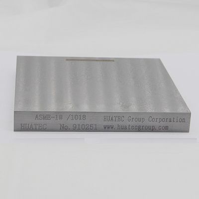 비파이프 19mm 38mm 75mm 용접 ASME 표준 1018강 UT 교정 시험편