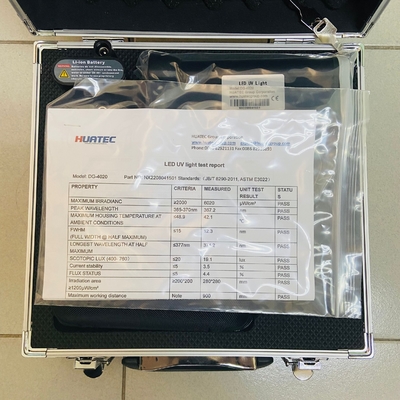 DG-4020 쌍 변속 동전 작동 휴대용 LED UV 램프
