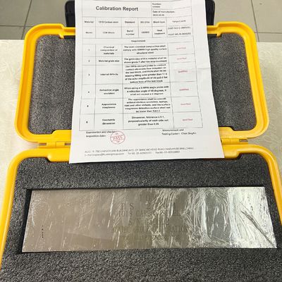 IOW API RP 2X UT 캘리브레이션 블록 1/16" 지름 구멍 10° 기울기 해상도 구멍 NDT 초음파 테스트 참조 블록