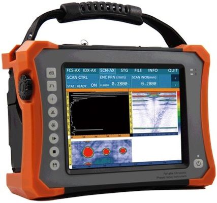 HPA-500 휴대용 단계 배열 초음파 결함 탐지기
