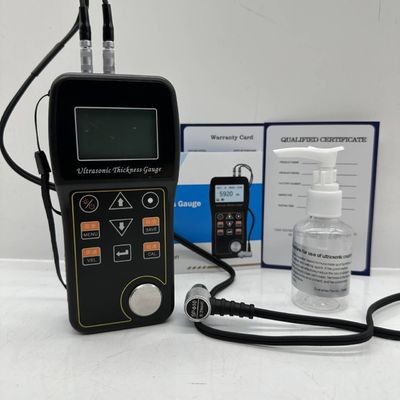 TG-200 페인트 녹을 통한 휴대용 에코 에코 초음파 두께 측정기 0.01mm 해상도 500 그룹 데이터 저장 NDT 측정기