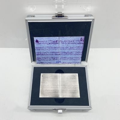 YM-A 침투 비교 테스트 블록 감수성 캘리브레이션 및 침투 물질 테스트 품질 제어