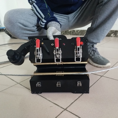 HUATEC HRD-100 휴대용 와이어 로프 결함 탐지기 컴퓨터 윈도우 시스템