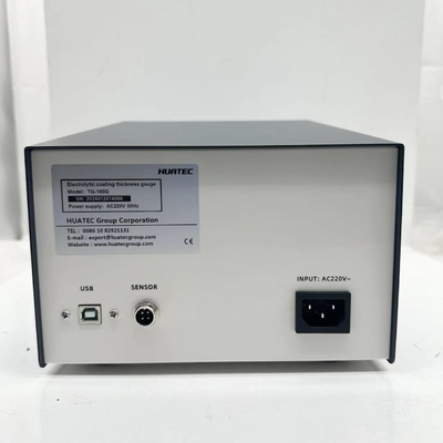 TG-100G 전기 도금 전해 두께 측정기 와이어 테스트 컴퓨터 연결