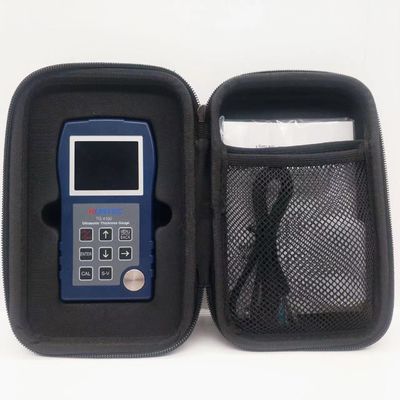코팅 초음파 두께 게이지 0.01mm 해상도 2.5-25mm 페인트 침투 금속 플라스틱 벽 두께 테스터를 통한 TG4150 에코 에코