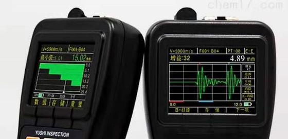 TG-5100D 실시간 A 스캔 및 B 스캔 코팅 초음파 두께 측정기