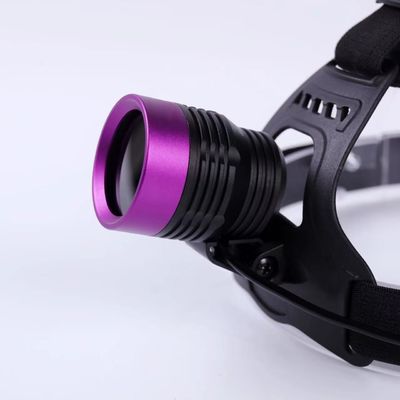 DG-3101S 조절 가능한 UV 전등 365-370nm 10000μW/cm2 손 무료 헬멧 유라 LED 램프 형광 침투성 자기 입자 검사