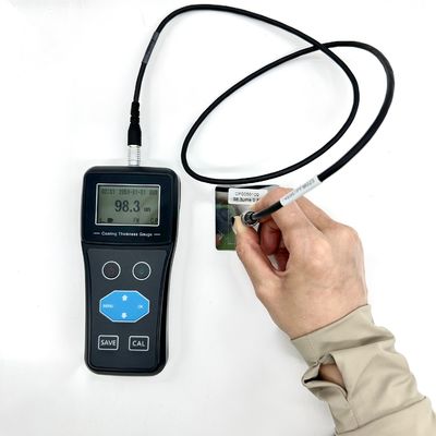 TG-6101 휴대용 코팅 두께와 무게 측정 기기 F/N 프로브 자기 비 자기 코팅 검사기