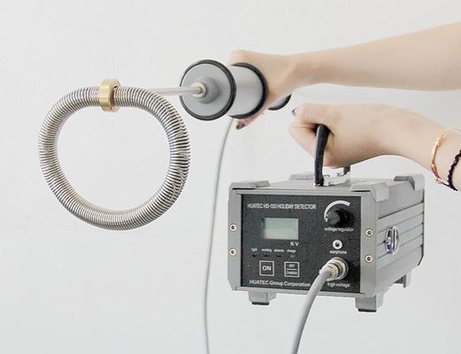 HD-103 고전압 휴일 탐지기 0.2-30KV LCD 디스플레이 0.5-10mm 코팅 핀홀 누출 탐지기 파이프 라인 탱크 항성화 검사