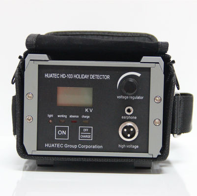 HD-103 고전압 휴일 탐지기 0.2-30KV LCD 디스플레이 0.5-10mm 코팅 핀홀 누출 탐지기 파이프 라인 탱크 항성화 검사