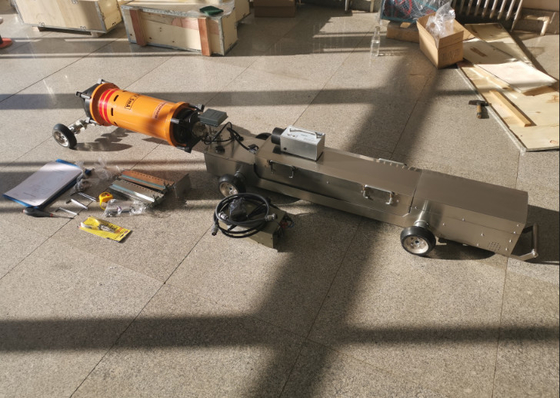 HUATEC X 레이 파이프 크롤러 기계 파이프 지름 감지 범위 Dia 400-1100mm