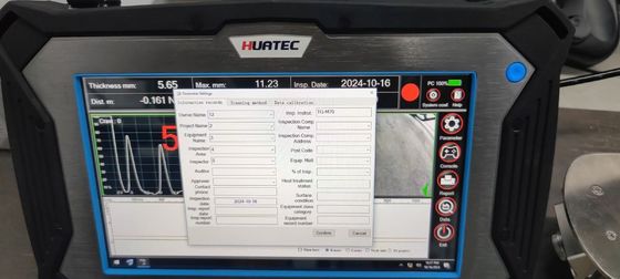 TG-M70 파이프라인 및 선박 부식 감지를 위한 이륜 자기 크롤러