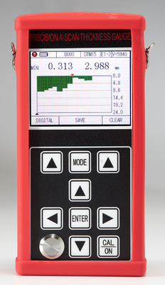 TG-6200 손잡이 비금속 초음파 코팅 두께 측정기