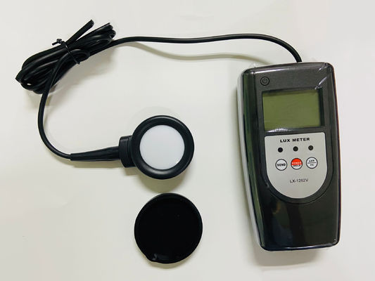 HLX-262 통합 디지털 럭스 미터 0-200000 럭스 및 0-20000 FC 최대 홀드 USB 블루투스 데이터 출력 광 조도 테스터