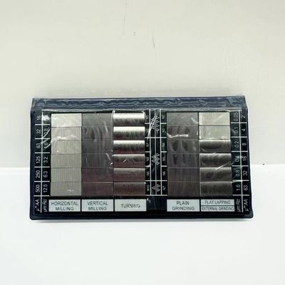 금속 가공 검사용 표면 거칠성 비교 블록 세트 Ra 0.025 ∼ 6.3μm