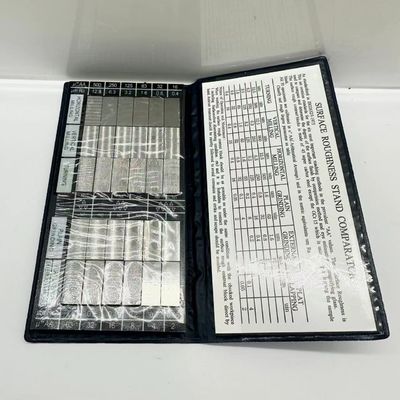 강철 표면 거칠기 비교 샘플 블록 선반 밀링 연삭 표준 시편