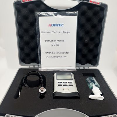 TG-3400 Portable Industrial Ultrasonic Thickness Tester 1000-9990m/s Sound Velocity for Boiler Shipbuilding Petroleum