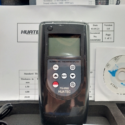 TG-3500 블루투스 장거리 휴대용 디지털 초음파 벽 두께 측정기