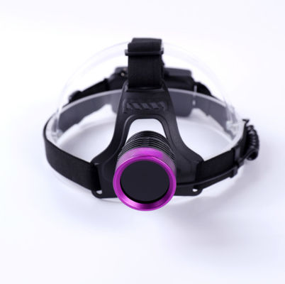 40 × 38mm 최고 파장 조절 가능한 UV 전등 머리 및 헬멧 착용