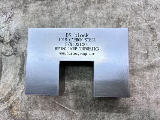 AWS D1.1/D1.1M-2015 종방향 거리 및 감도용 교정 블록 DS