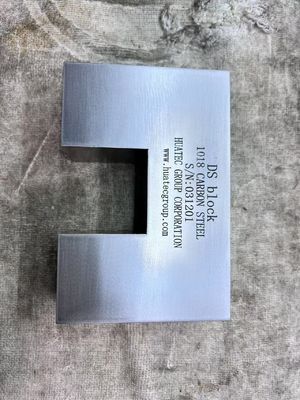 DS 표준 초음파 캘리브레이션 블록 AWS 사양 수평 탐사 캘리브레이션 시험 표본