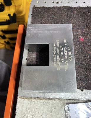 AWS D1.1/D1.1M-2015 종방향 거리 및 감도용 교정 블록 DS