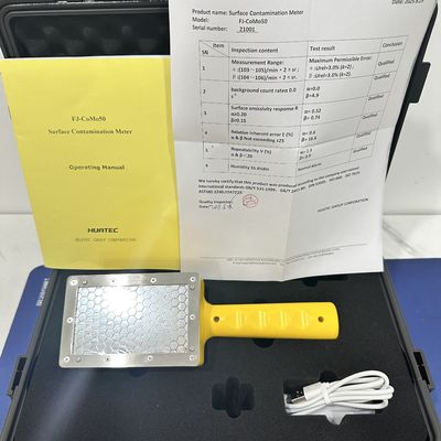 FJ-CoMo50 산업용 α/β 방사선 탐지기 핵 환경용 재충전 가능한 표면 오염 미터