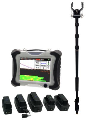 HEF-17 파이프 클래딩 제거 없이 벽 두께 테스트용 펄스 와전류 비파괴 검사 장비