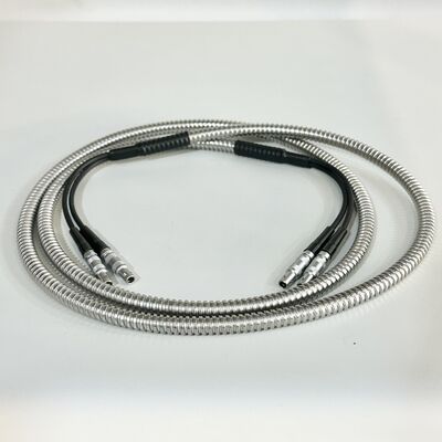 높은 온도 Lemo 00-Lemo 00 TR UT 결함 기계에 대한 강철 덮개와 케이블