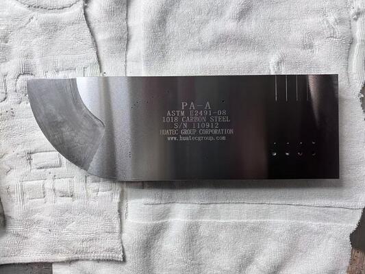 위상 배열 A형 블록 보정 블록 - 비파괴 검사 서비스