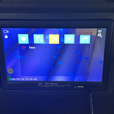 DG-800 열 교환 튜브 내부 자외선 엔도스코프 기록 검사