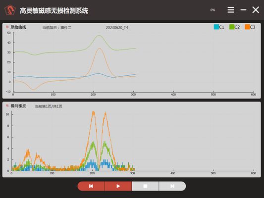 HMT-MA6 MMMT 금속 자기 메모리 스트레스 감지기