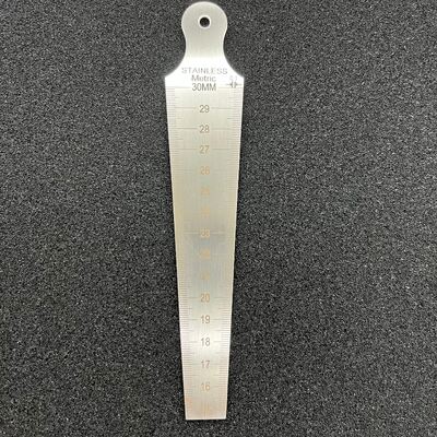 1-15mm 15-30mm 30-45mm 45-60mm 메트릭 인치 테이퍼 게이지 세트 (용접 불일치 및 간격 감지용)